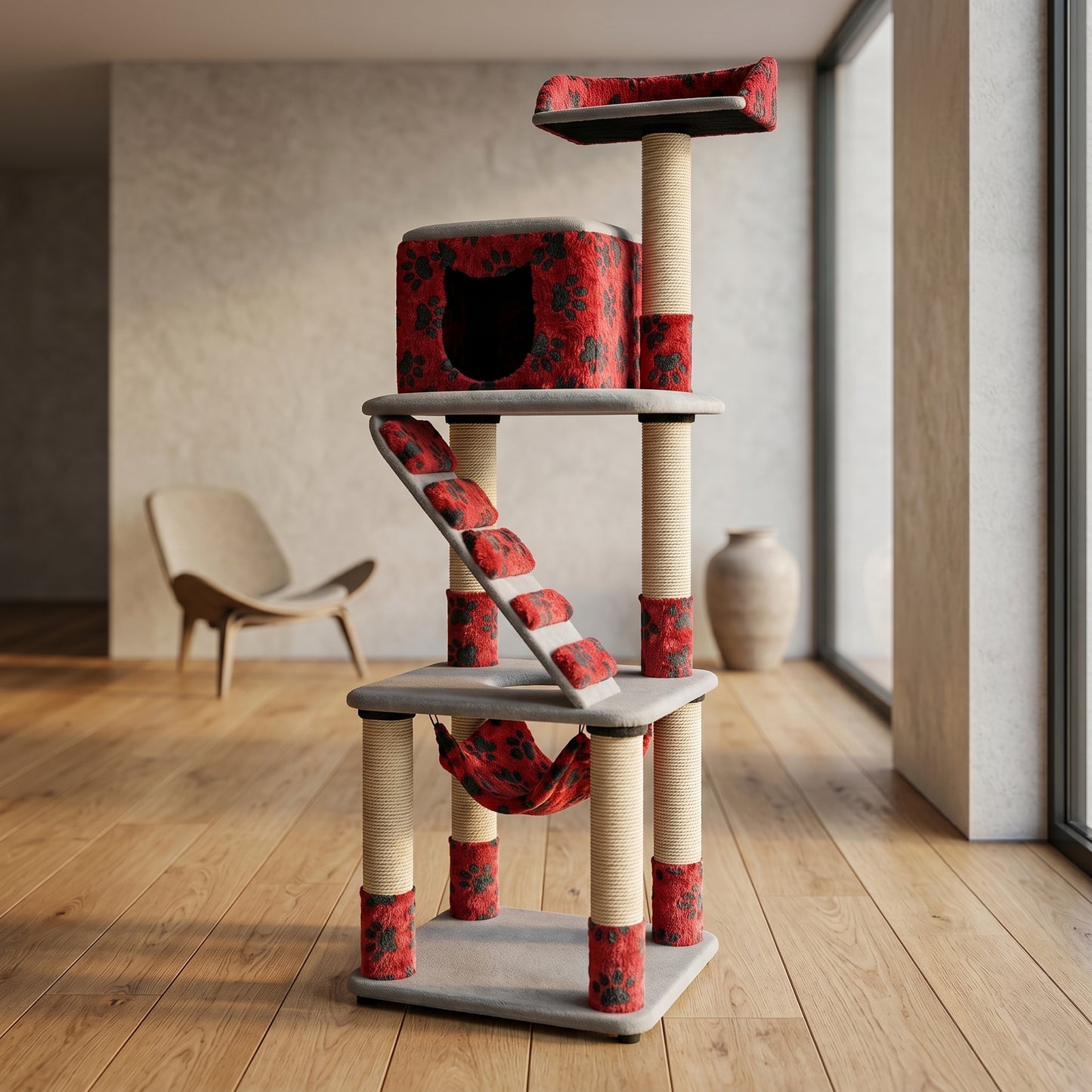 Gimnasio Premium Rojo
